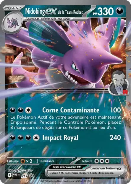 Nidoking EX - SVP217