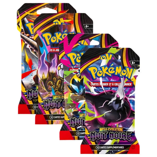 Blister Pokémon ME05 Nuit Noire FR