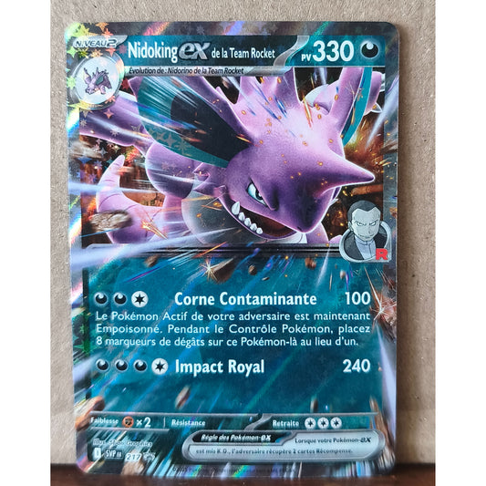 Carte Pokémon Nidoking EX SVP217 promo, recto de l'exemplaire vendu