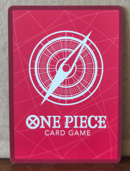 Carte One Piece ST29-001 Monkey D. Luffy Alternate Art Egg Head FR, verso de l'exemplaire vendu