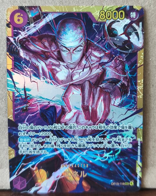 Carte One Piece OP15-118 Ener SEC japonaise, recto de l'exemplaire vendu