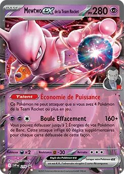 Mewtwo EX Team Rocket - SVP216