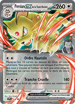 Persian ex SVP218 - Team Rocket