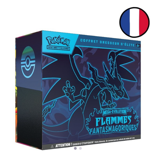 Pokemon ETB MEGA-EVOLUTION FLAMMES FANTASMAGORIQUES